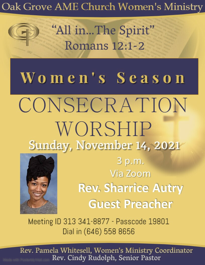 Women's Consecration Worship Service