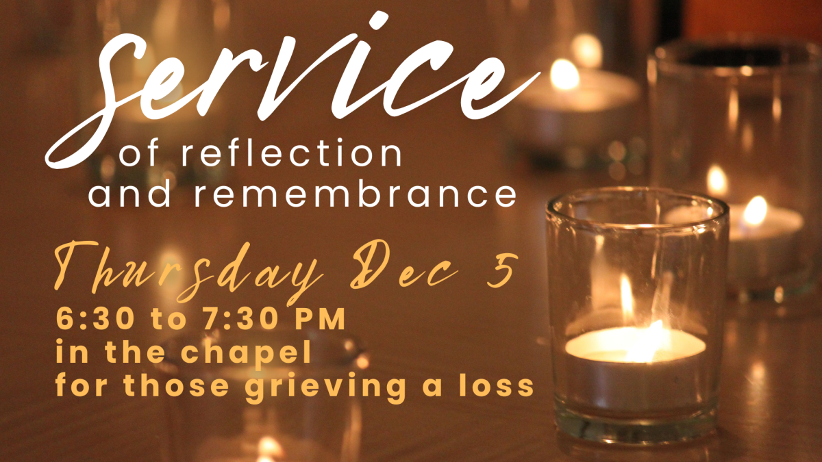 Service of Reflection and Rembrance