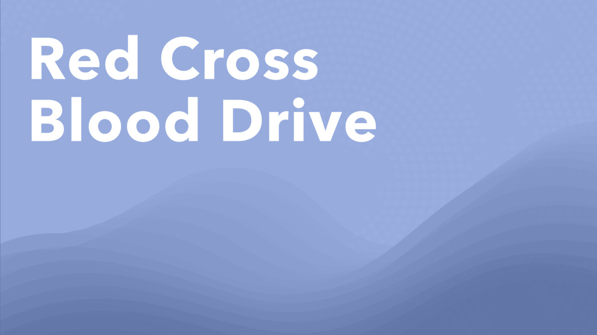Red Cross Blood Drive  
