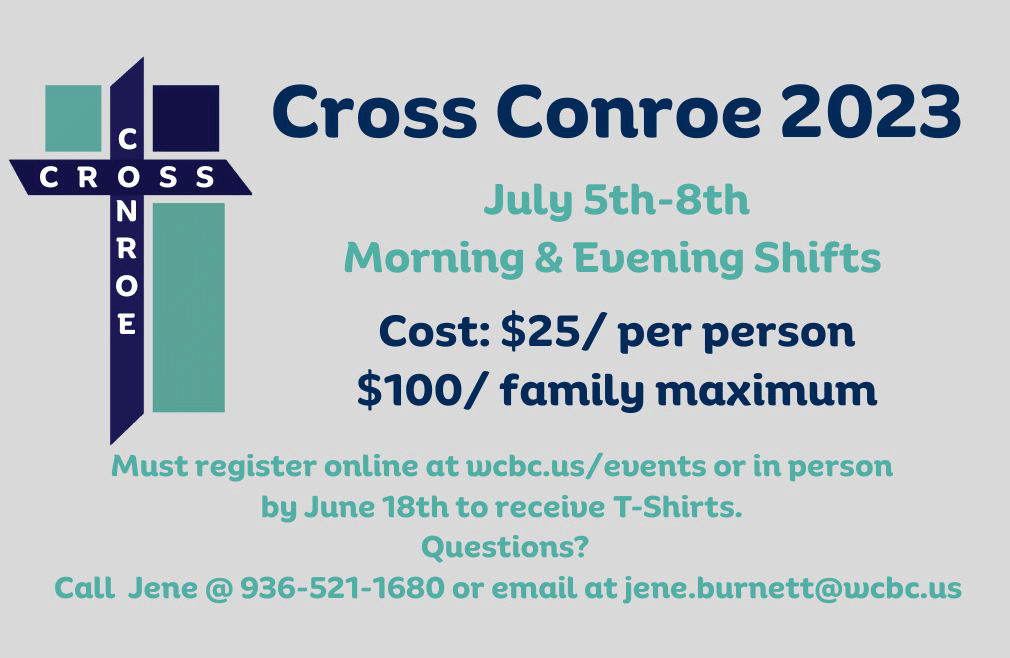 Cross Conroe 2023