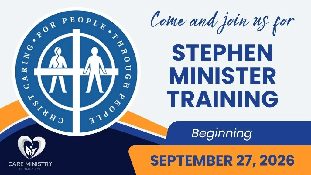 Stephen MinisterTraining