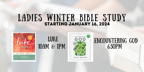 Three Womens Winter Bible Study Opportunities