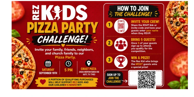 Rez Kids Pizza Party Challenge
