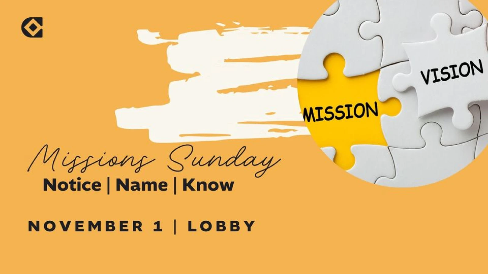 Missions Sunday
