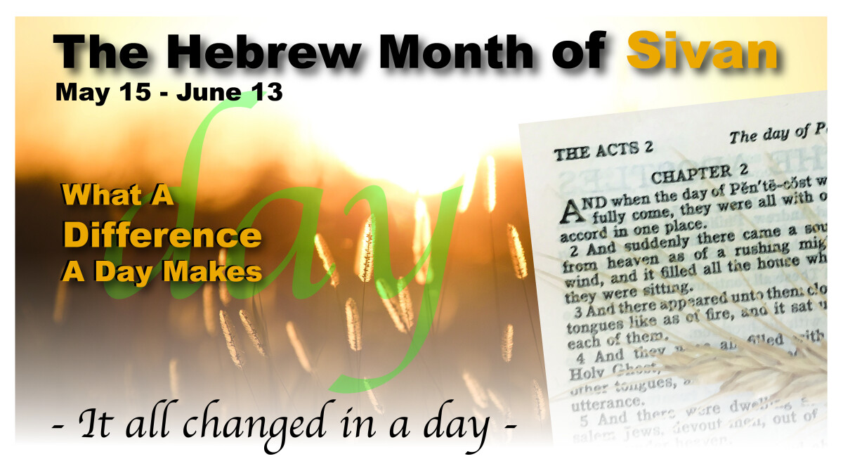 The Hebrew Month of Sivan  Destiny Ministries - KS