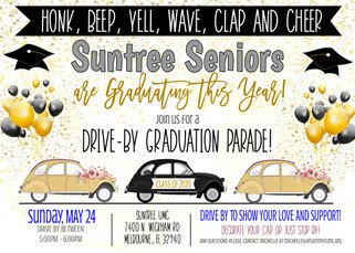 Senior Class of 2020 Drive-By Parade! 