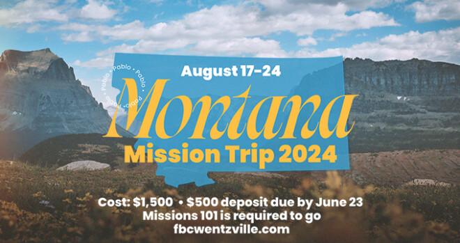 Montana Mission Trip 2024