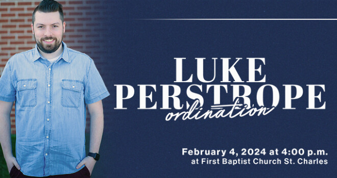 Luke Perstrope Ordination