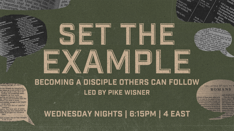 Set The Example Bible Study