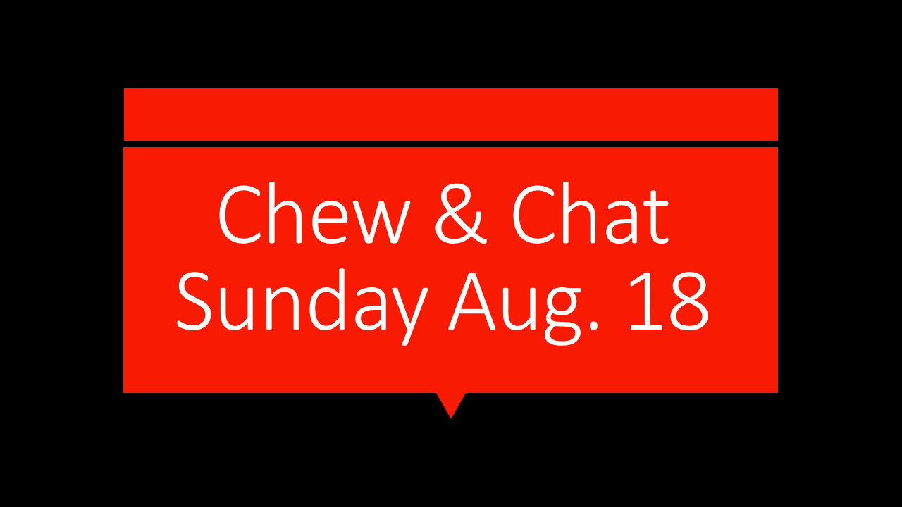 Chew & Chat - Parent and Youth