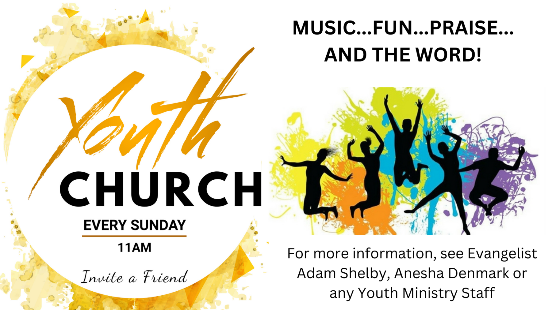 YOUTH CHURCH EVERY SUNDAY | Beloved St. John Evangelistic Church