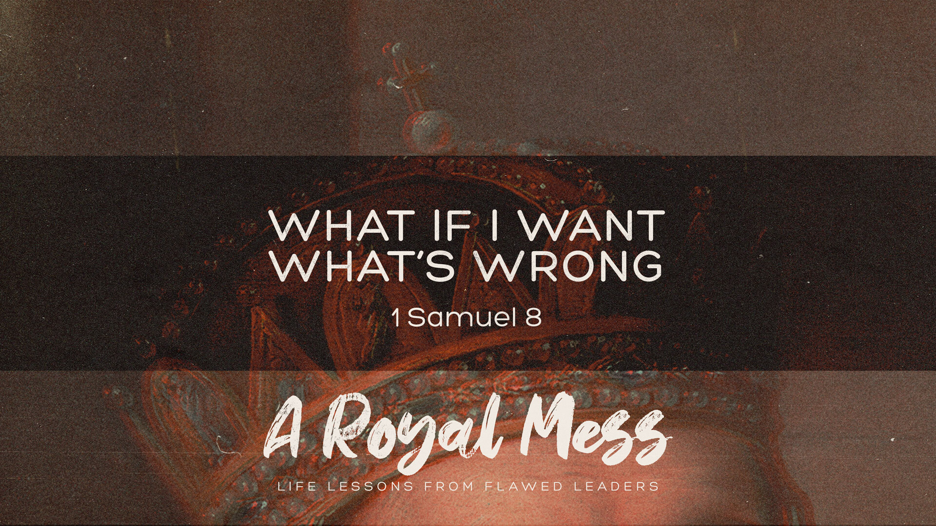 What If I Want What’s Wrong (Audio)