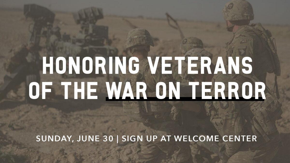 Honoring War on Terror Veterans