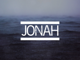 Jonah 2:1-2
