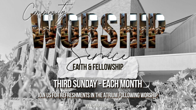 Community Worship Sunday (On-Site and Online)