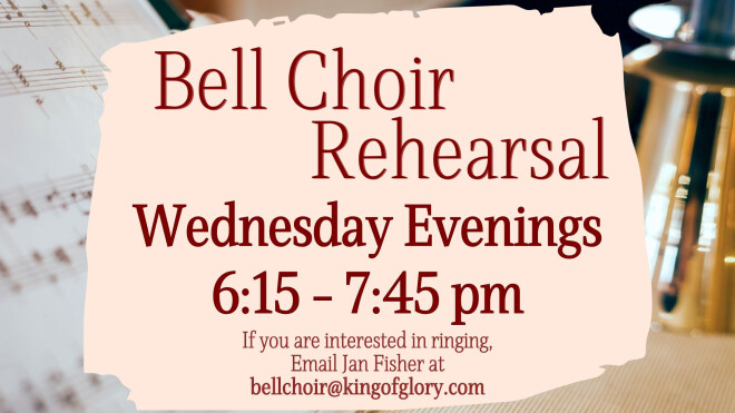 Bell Choir Rehersal