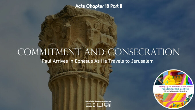 Consecration and Commitment