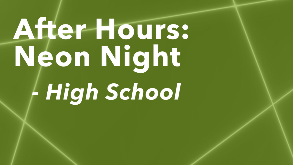 High School After Hours: Neon Night