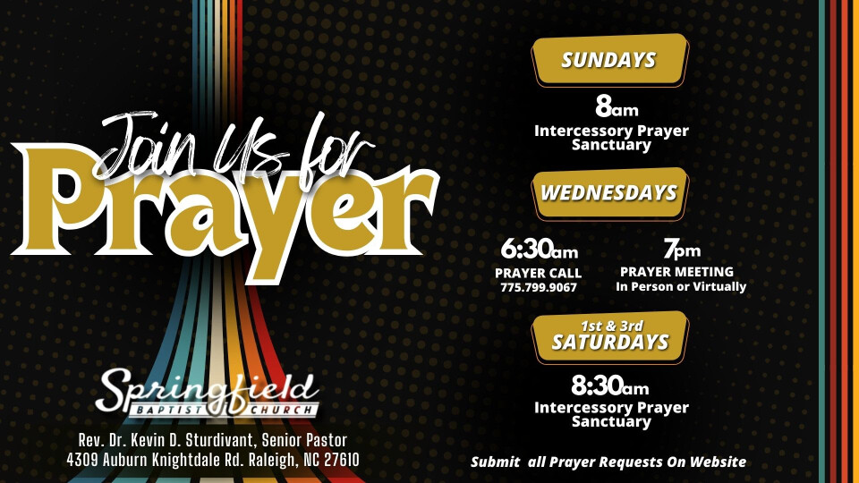 Prayer Meeting - Virtual Only