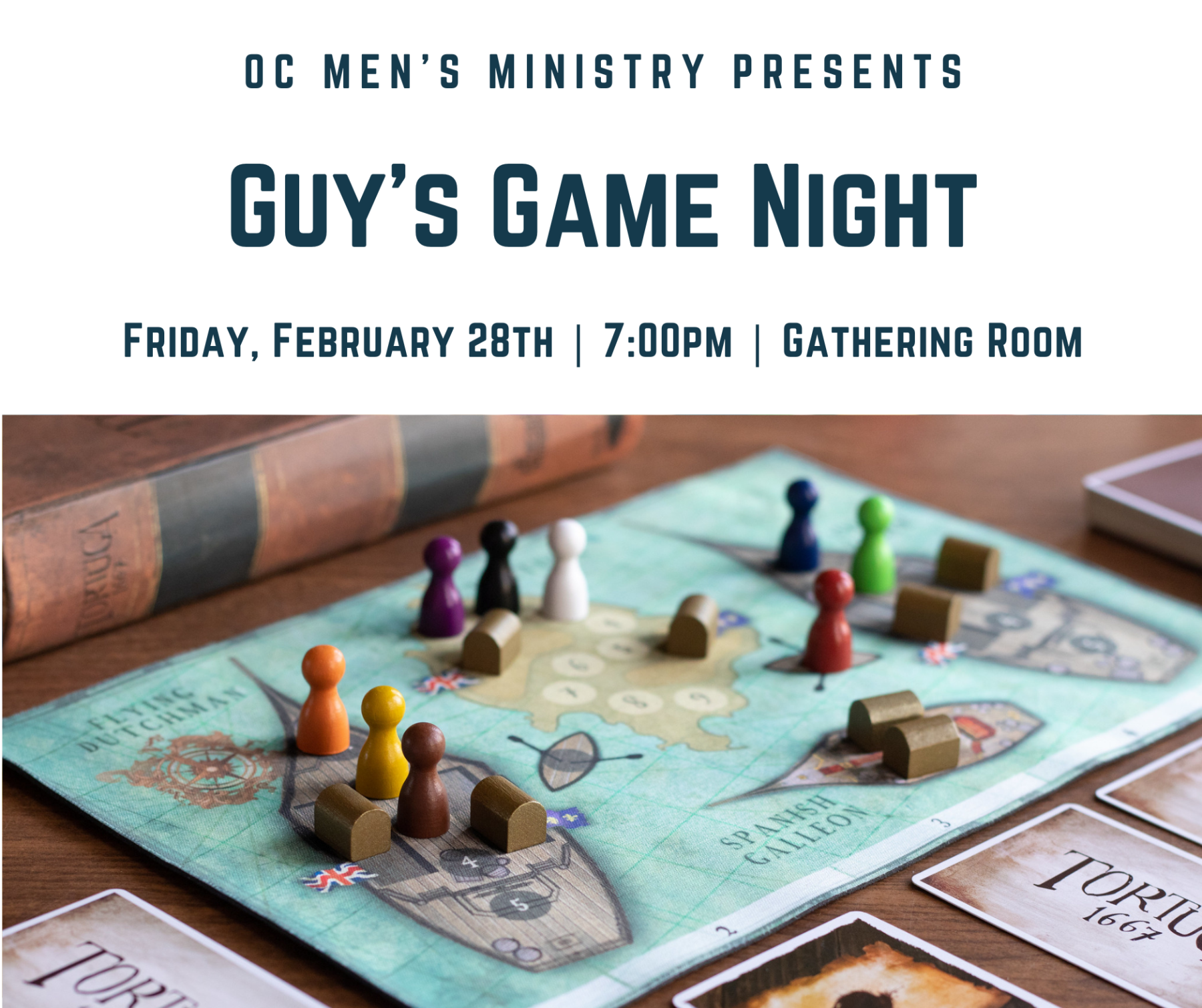 Men's Ministry Guys' Game Night