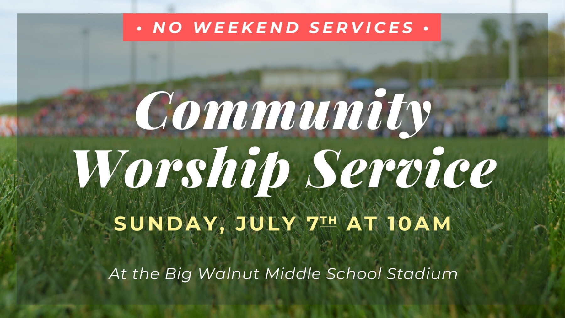 BWMA Community Worship Service