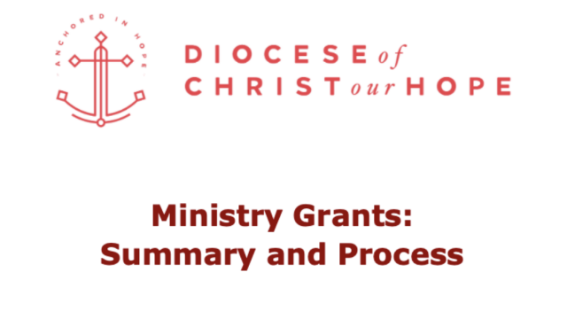 Ministry Grant Process