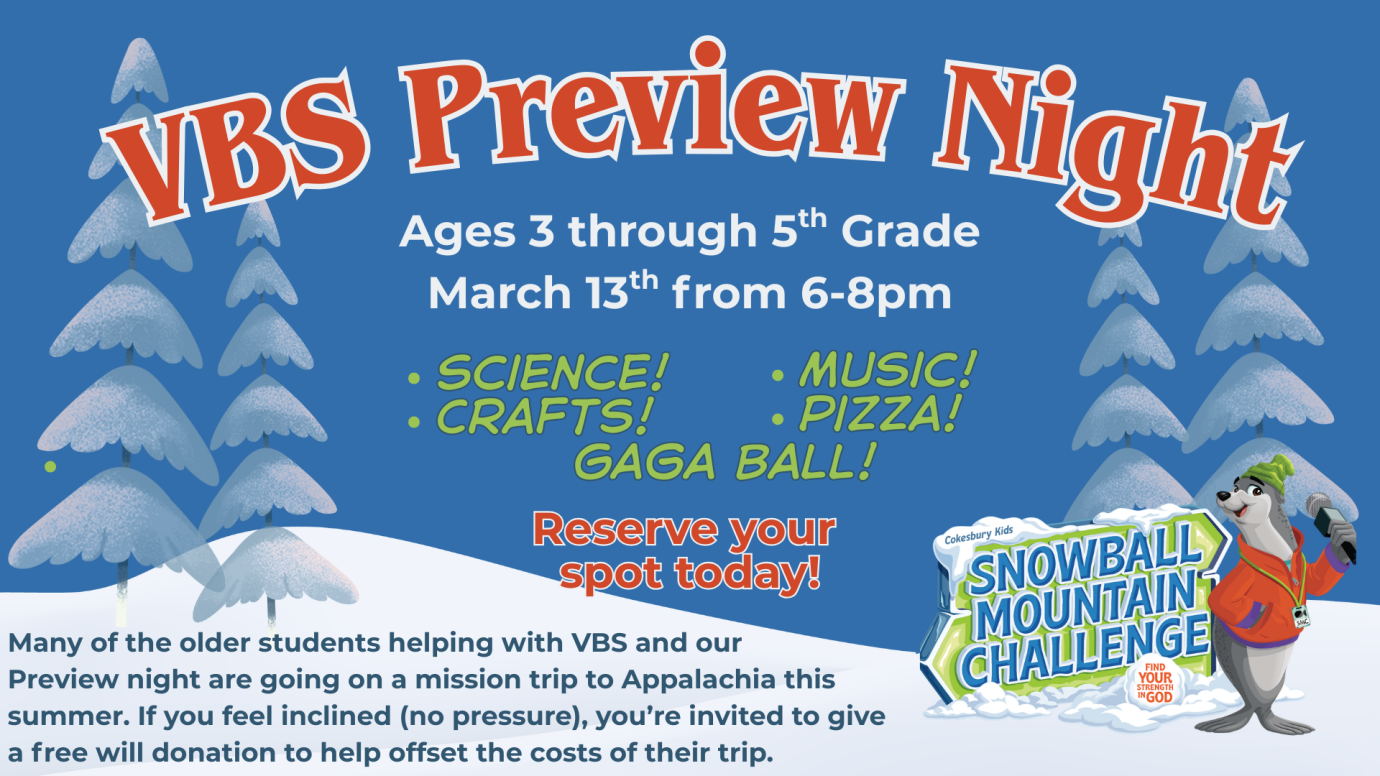 VBS Preview Night!