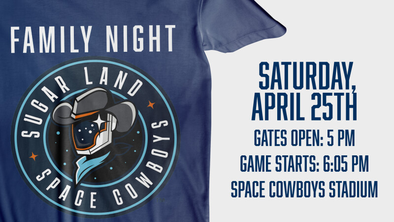 Family Night at Sugar Land Space Cowboys