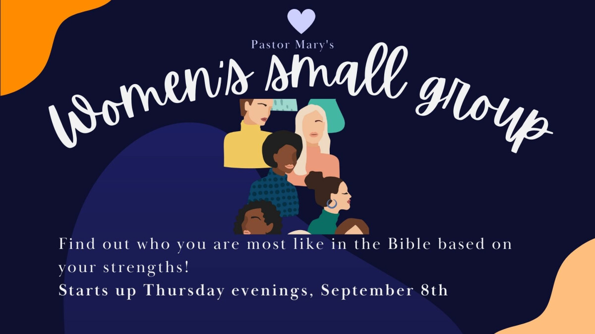 Women's small group with Pastor Mary 