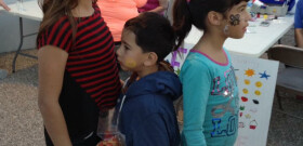 Face Painting Outreach at Tanque Verde Swap Meet