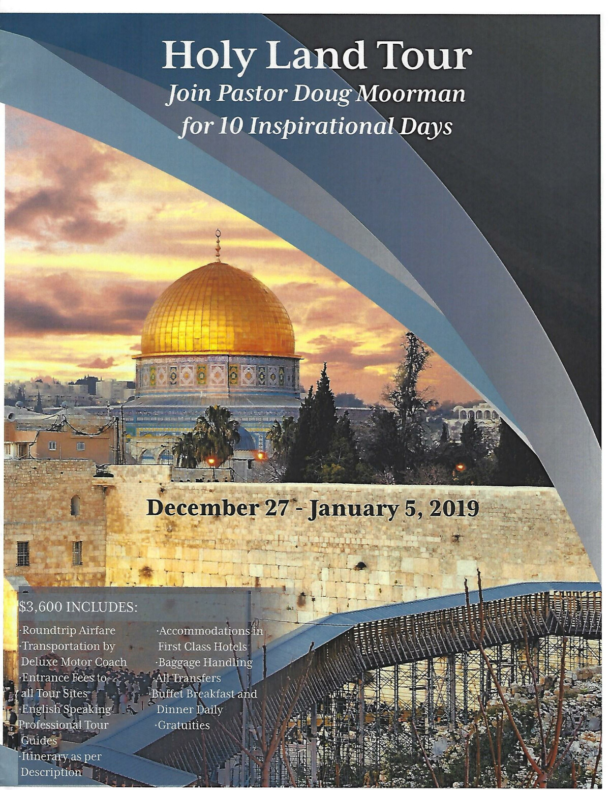 ISRAEL TOUR 2019 