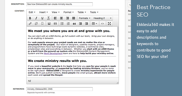 This is why you need SEO for church websites.
