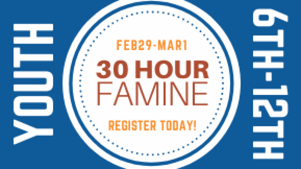 30 Hour Famine - Youth Event