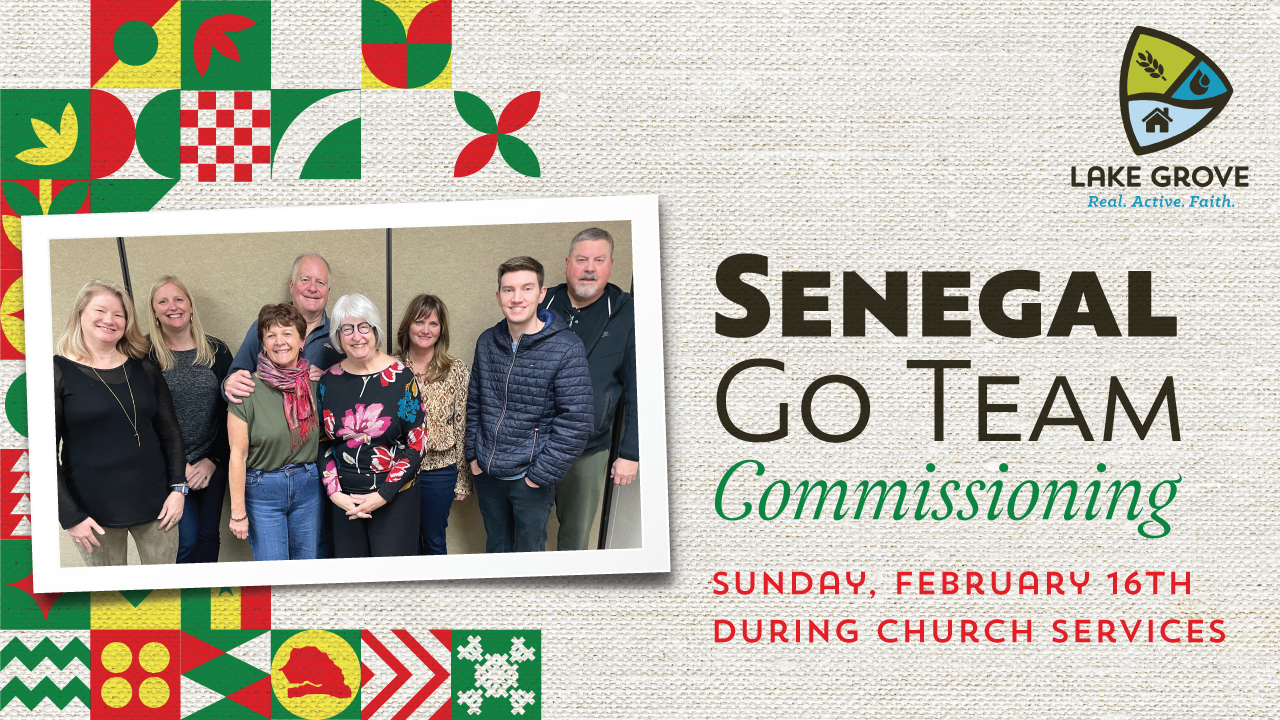 Senegal Go Team Commissioning