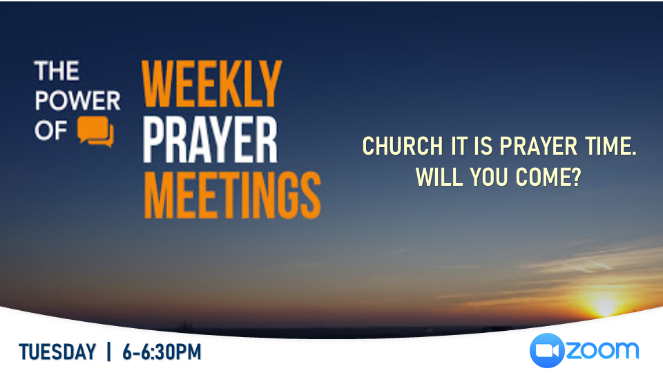 Intercessory Prayer - Weekly