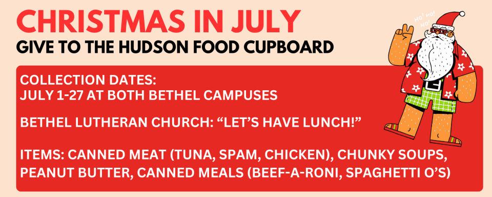 Christmas in July Food Drive