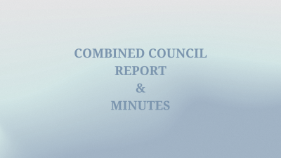 August 2025 - Combined Reports & Council Minutes