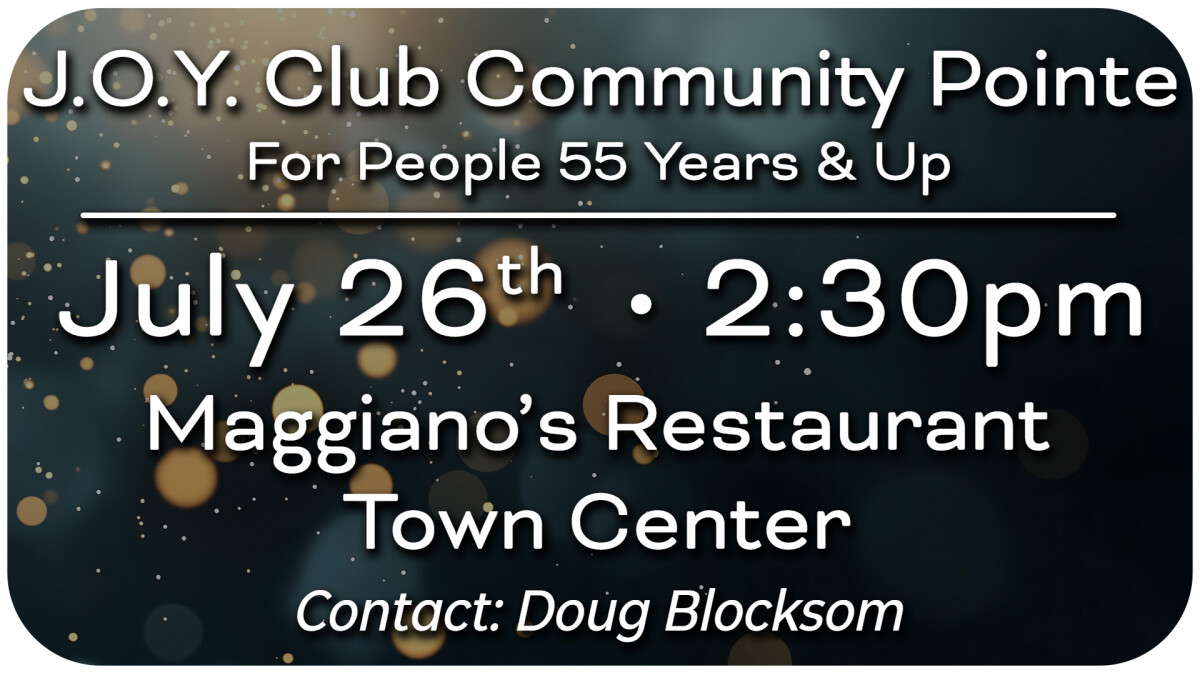 J.O.Y Club - Maggiano's