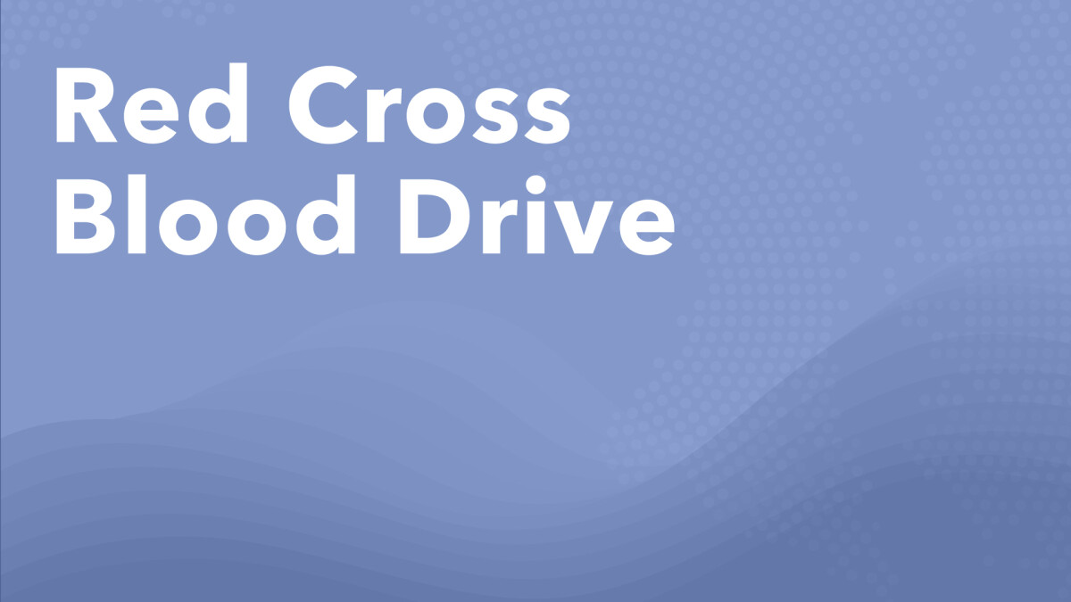 Red Cross Blood Drive 
