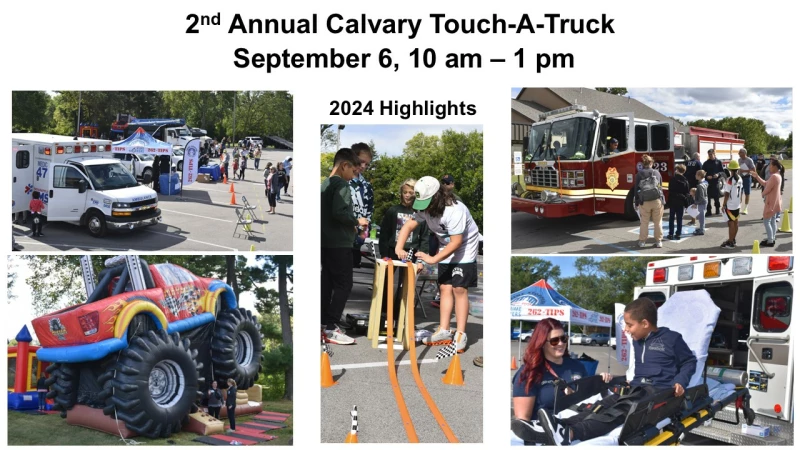 Touch-A-Truck Event at Calvary