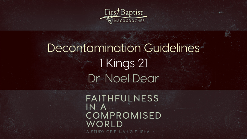 Decontamination Guidelines