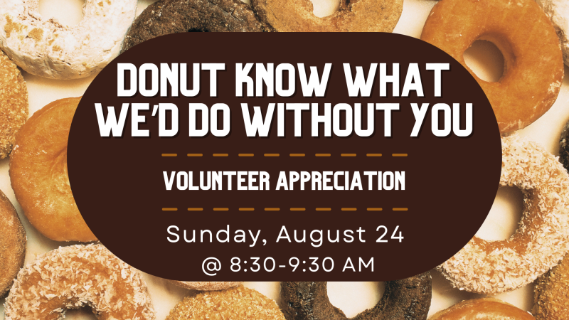 Volunteer Appreciation