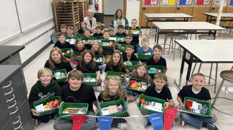 Connected: Operation Christmas Child gets help from Trinity students