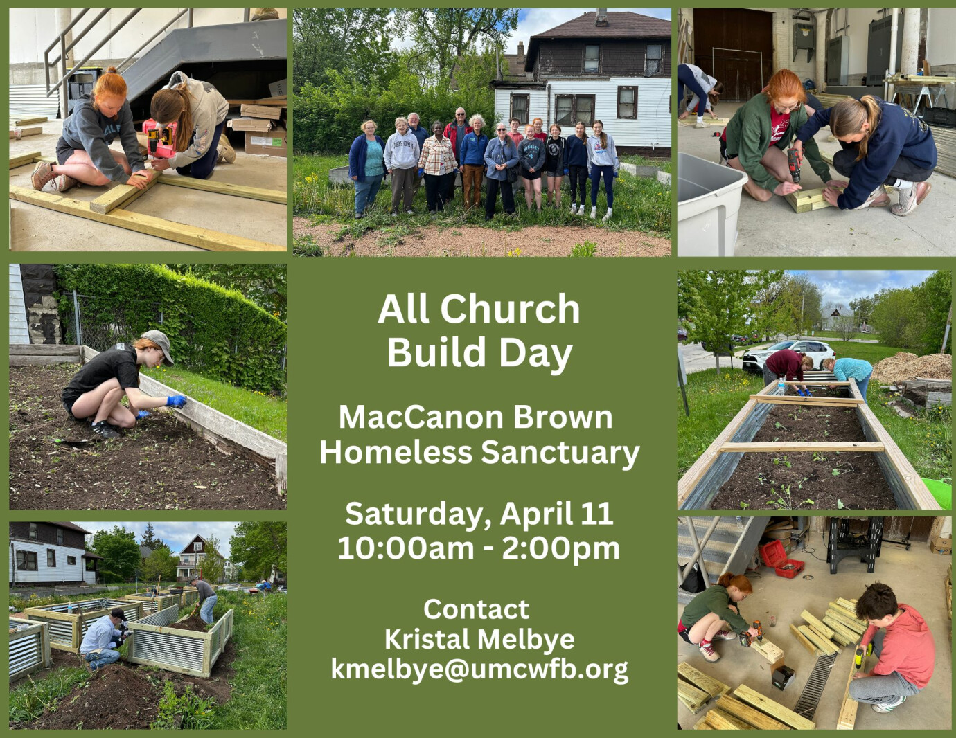 All Church Build Day at MacCanon Brown