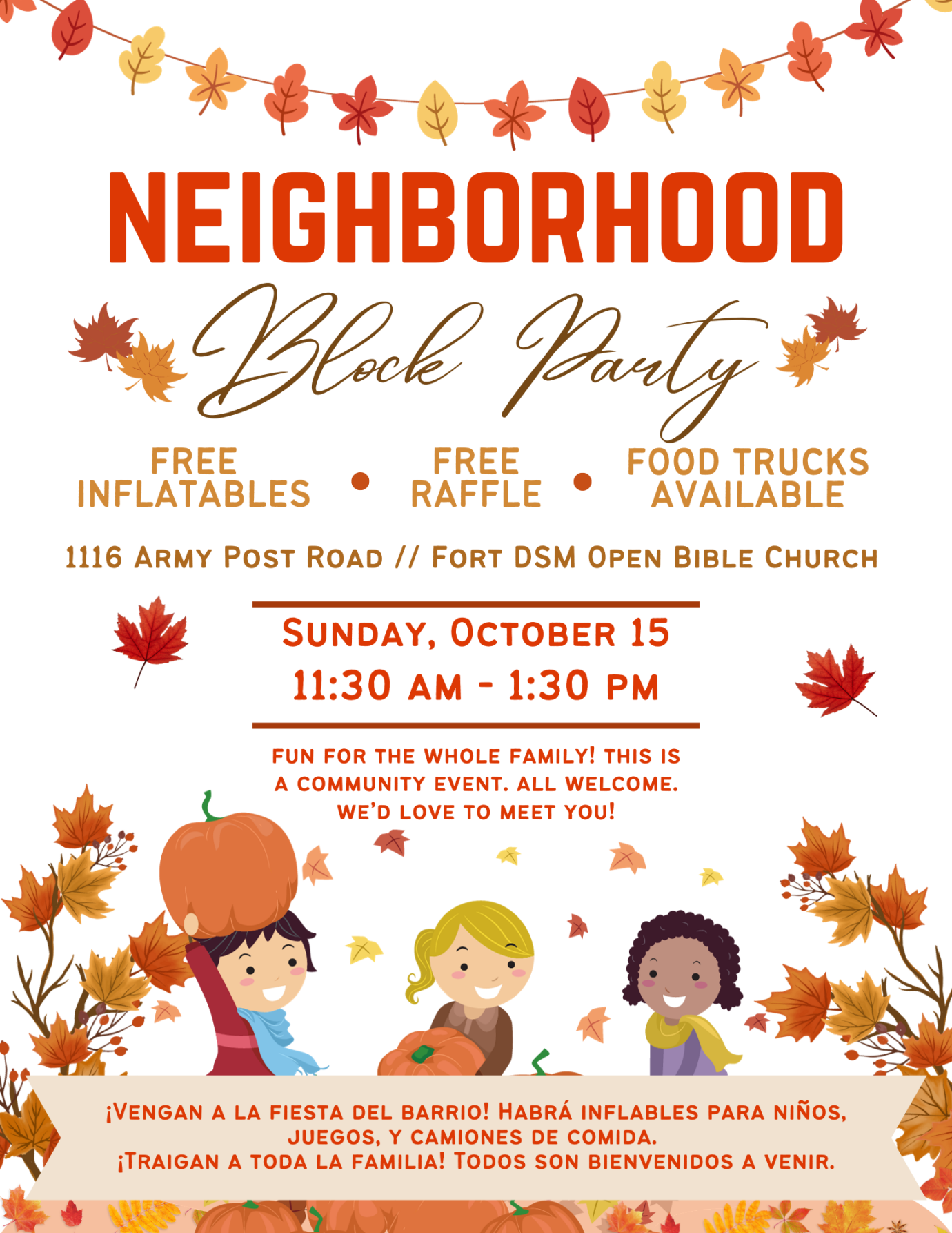 Join us for a Block Party!