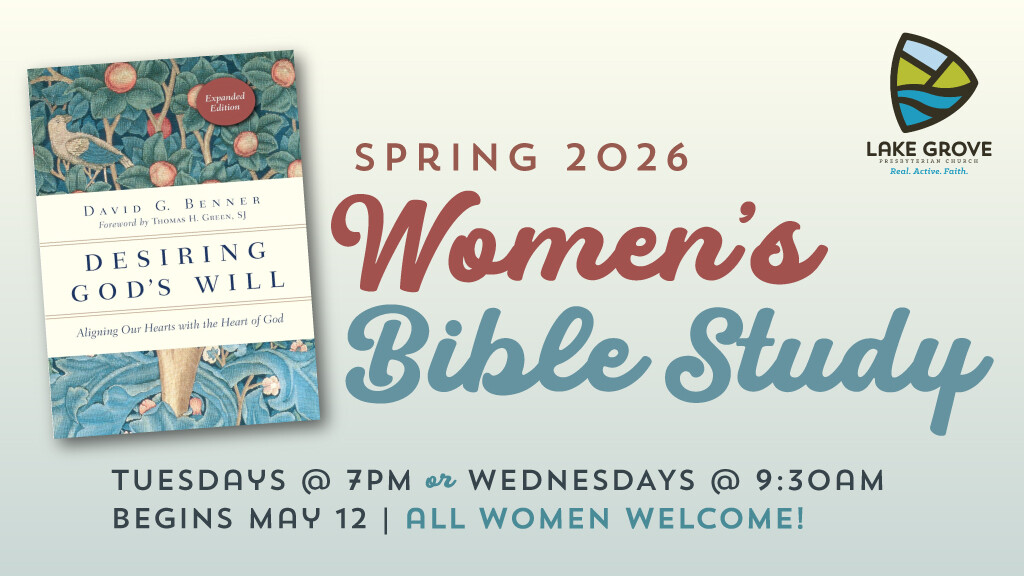 Spring 2026 Women's Bible Study - Wednesday Mornings