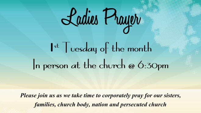 Women's Prayer - Canceled