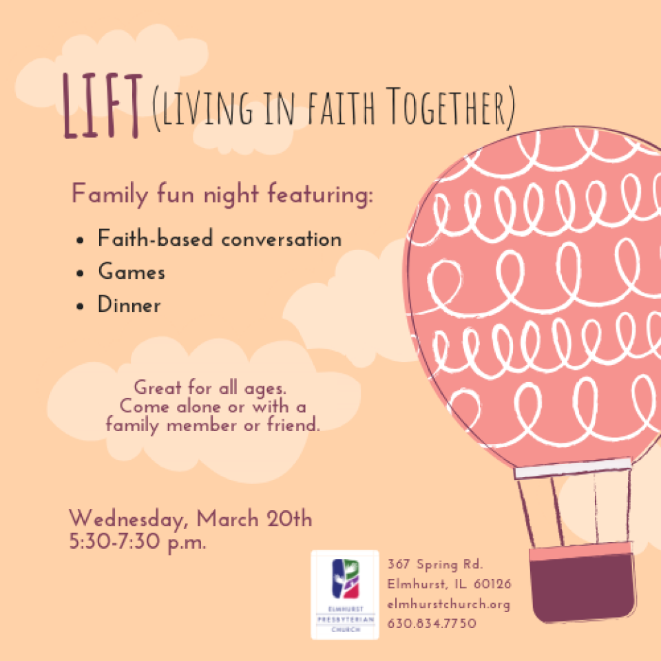 LIFT Event (Living In Faith Together)