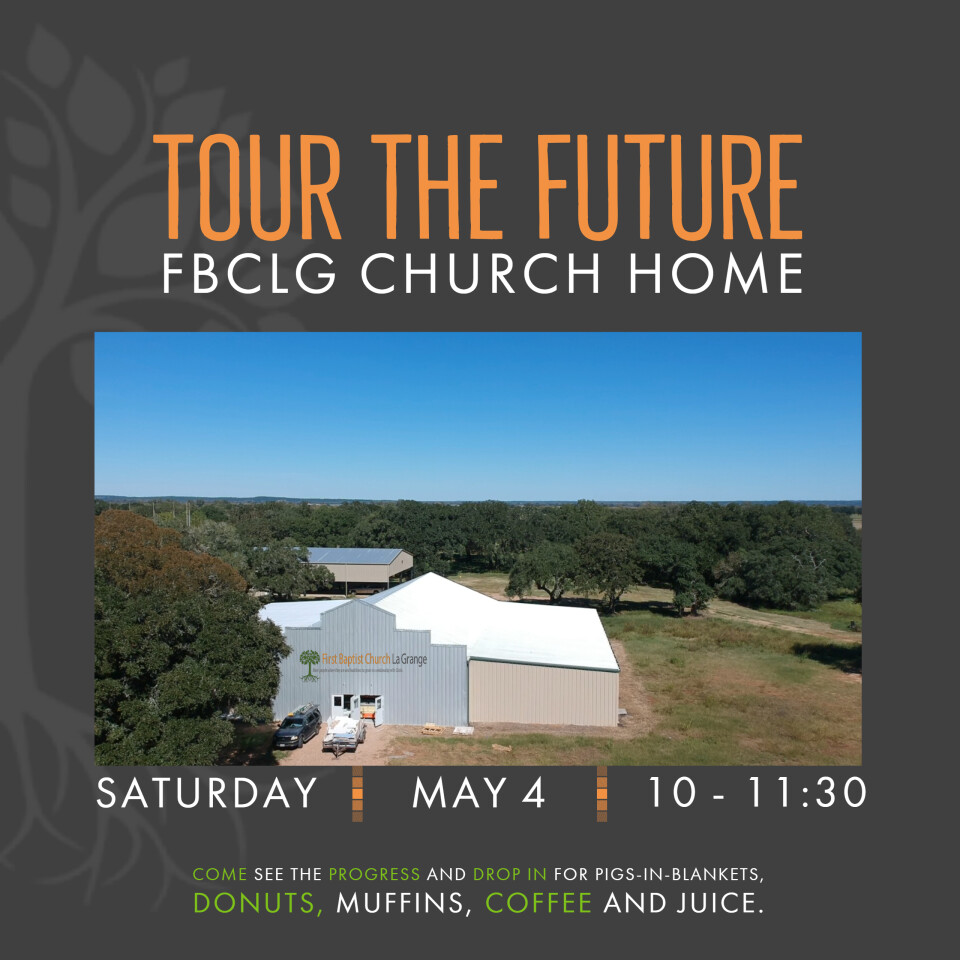 Tour the Future Church Home of FBCLG