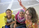 Enthusiastic Welcome Allays  Fear of Resettlement